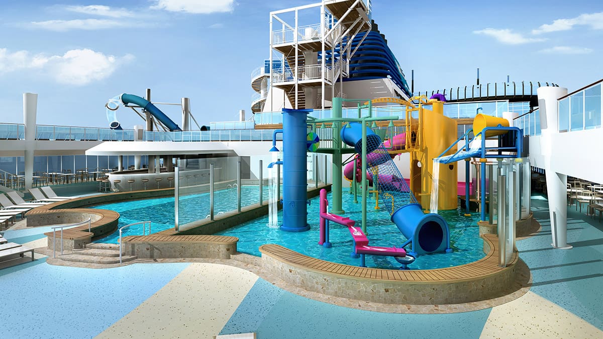 Norwegian Encore Kids' Aqua Park